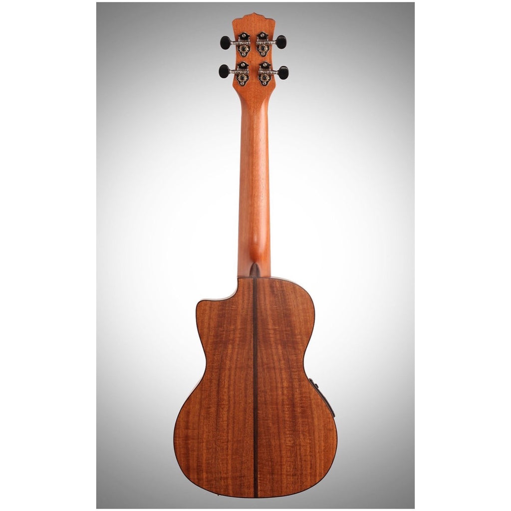 Luna High Tide Concert Koa Acoustic-Electric Ukulele (with Gig Bag)