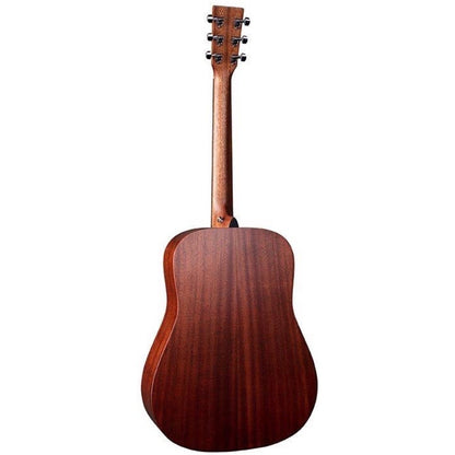 Martin D-10E Road Series Acoustic-Electric Guitar, Left-Handed (with Gig Bag), Natural - Sapele