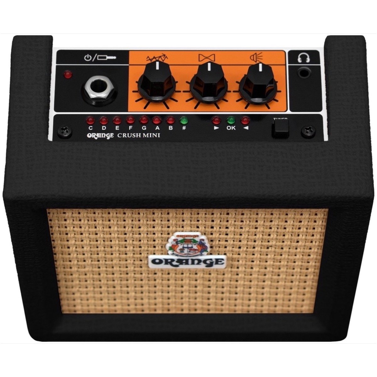 Orange Crush Mini Guitar Combo Amplifier (3 Watts), Black