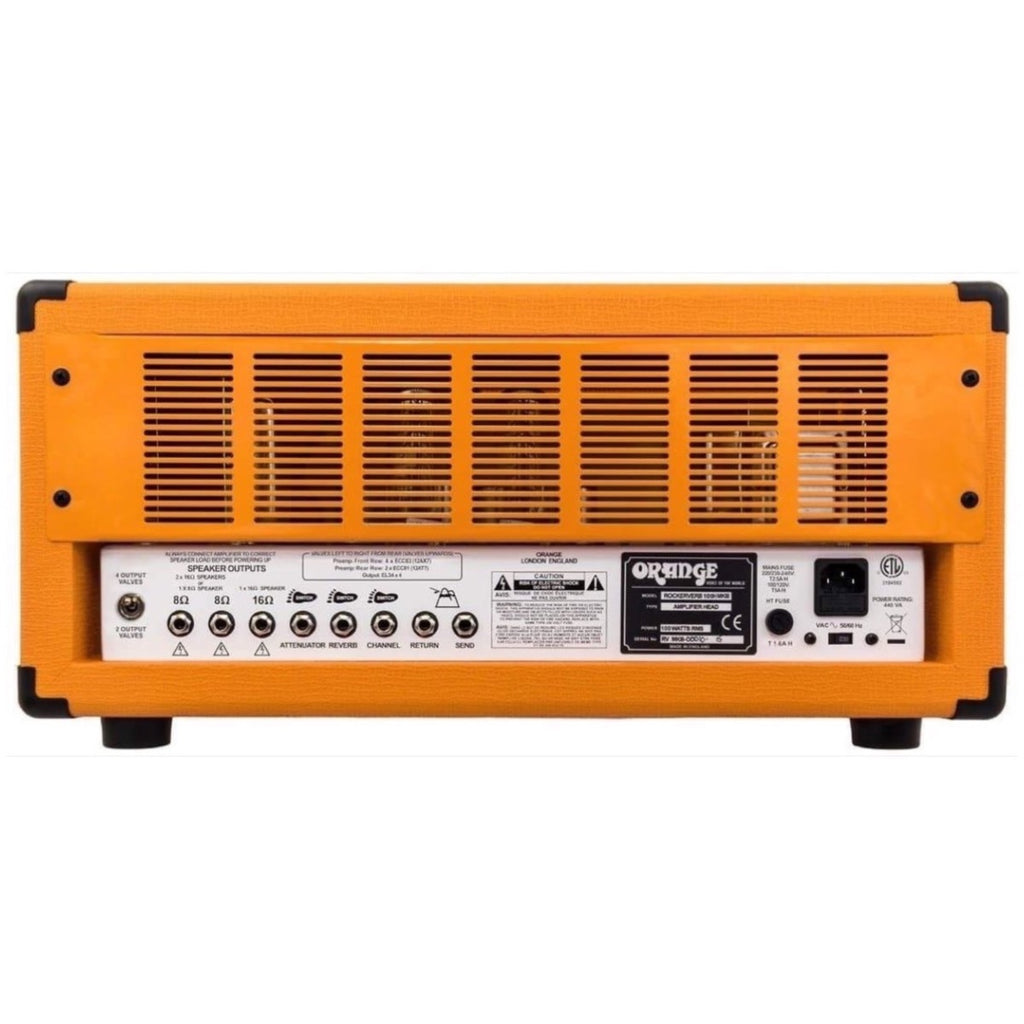 Orange Rockerverb MkIII Guitar Amplifier Head, Orange