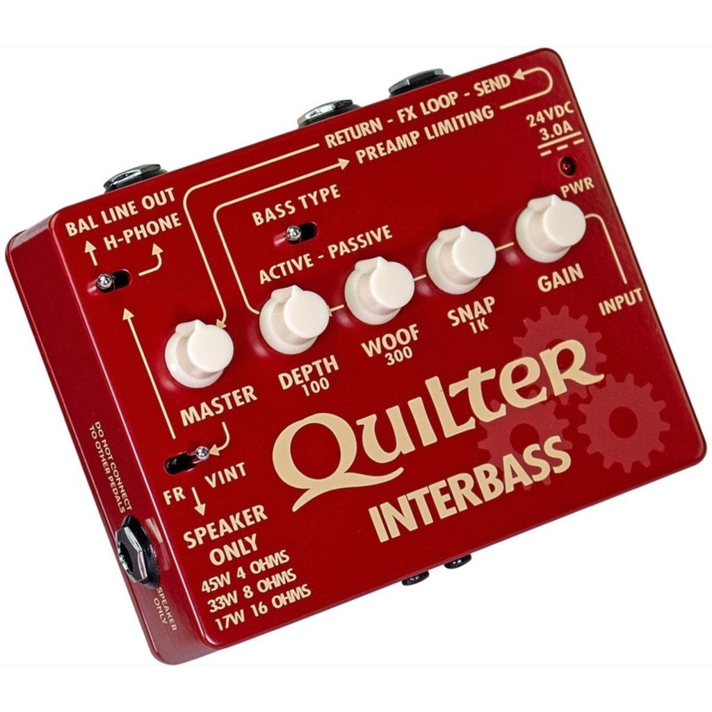 Quilter INTERBASS Power Amp and Direct Box (45 Watts)