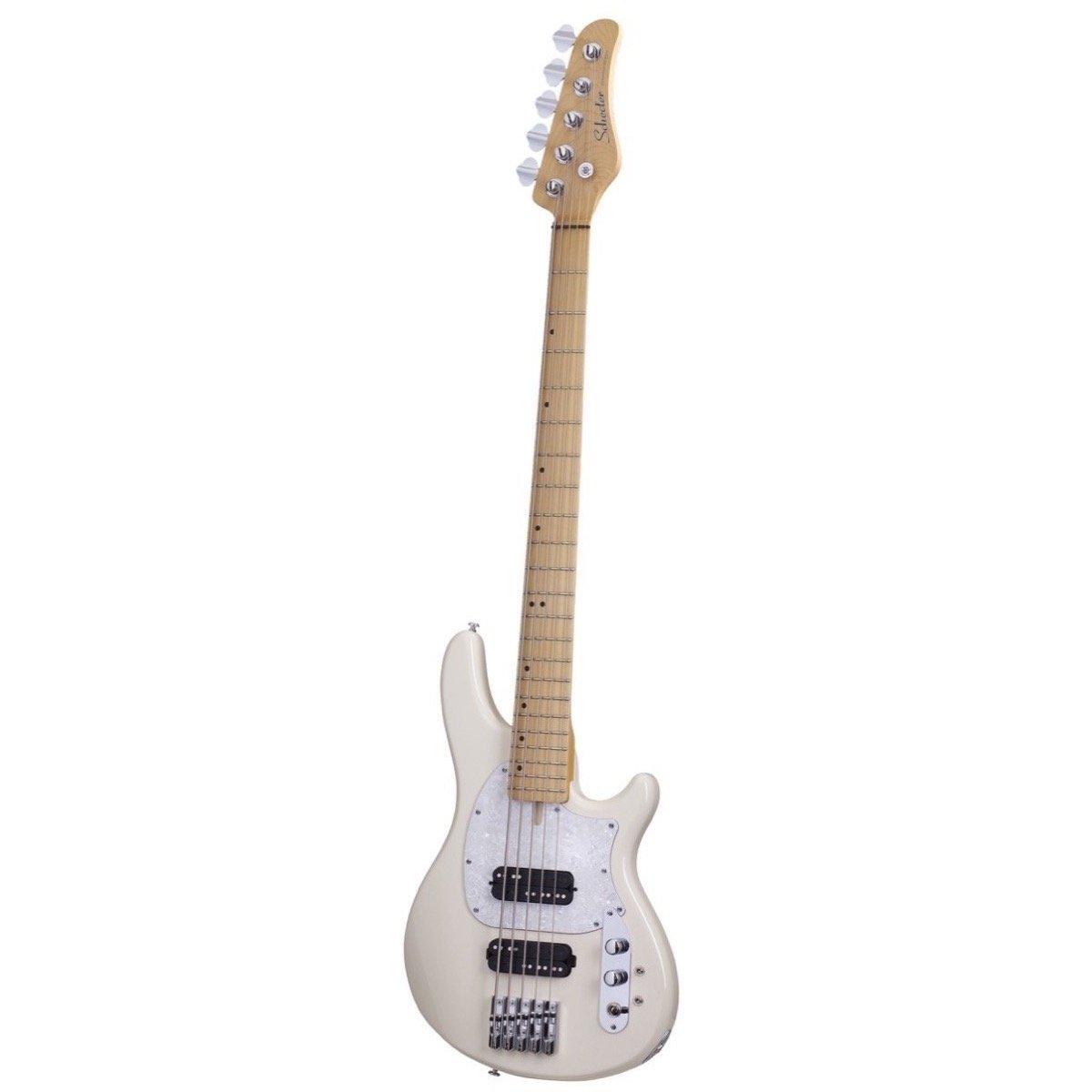 Schecter CV5 Ivory 5-String Electric Bass