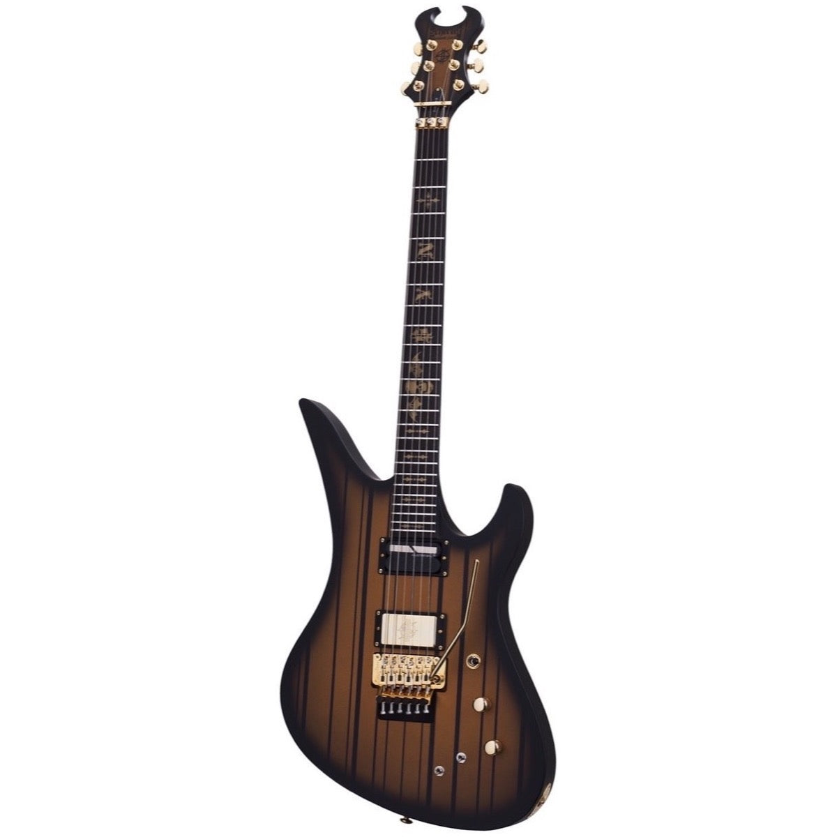 Schecter Synyster Custom S Electric Guitar, Satin Goldburst