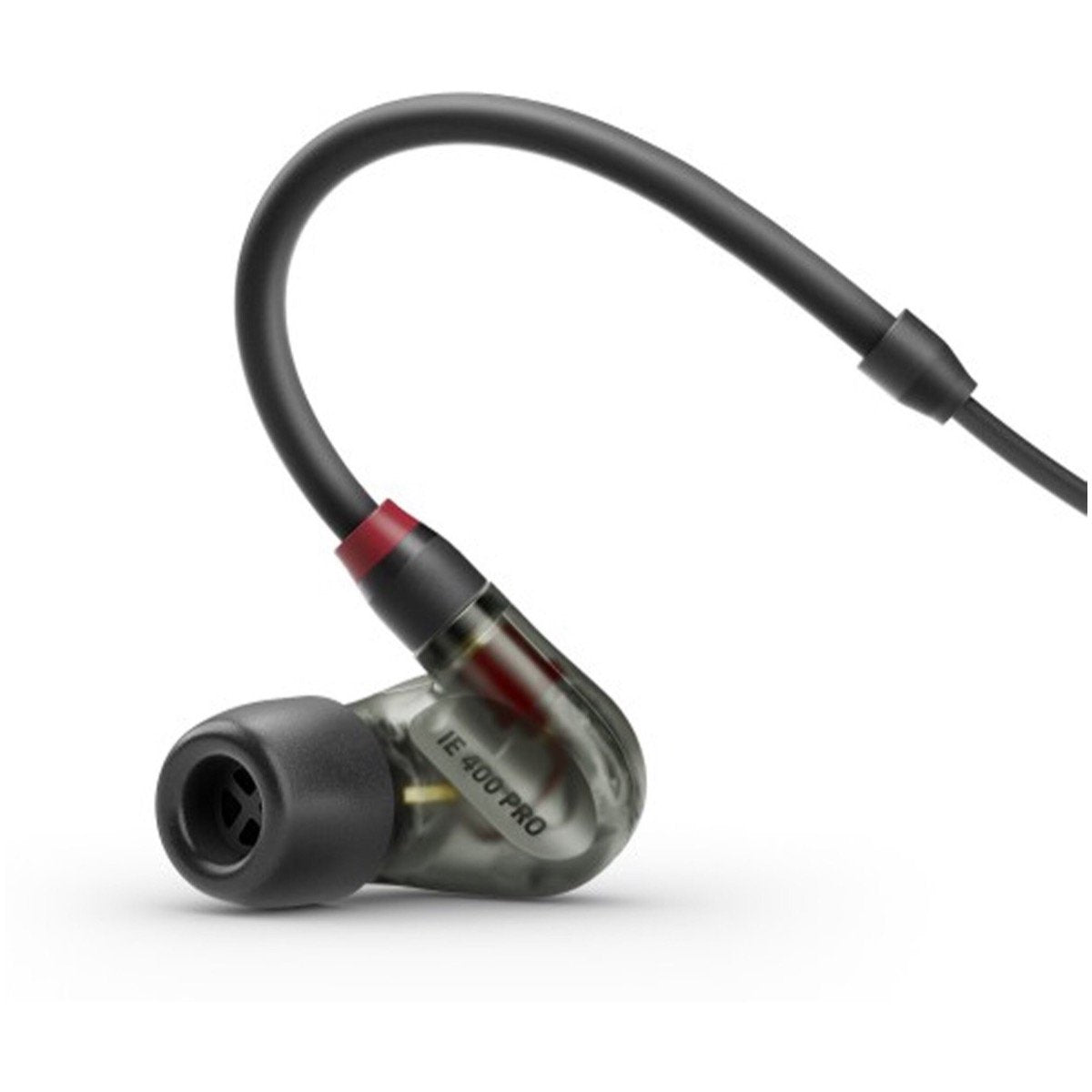 Sennheiser IE-400 Pro In-Ear Monitoring Headphones, Smokey Black