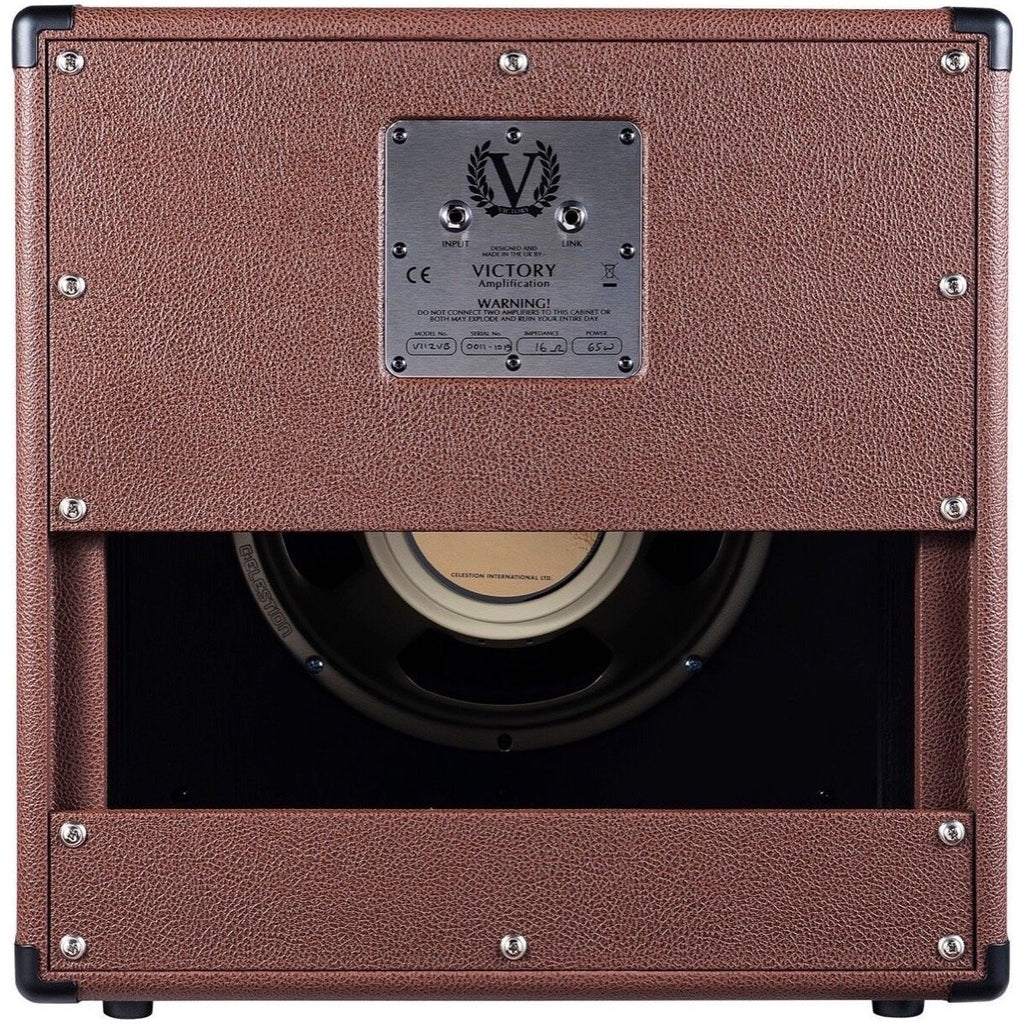 Victory V112-VB Guitar Speaker Cabinet, Brown