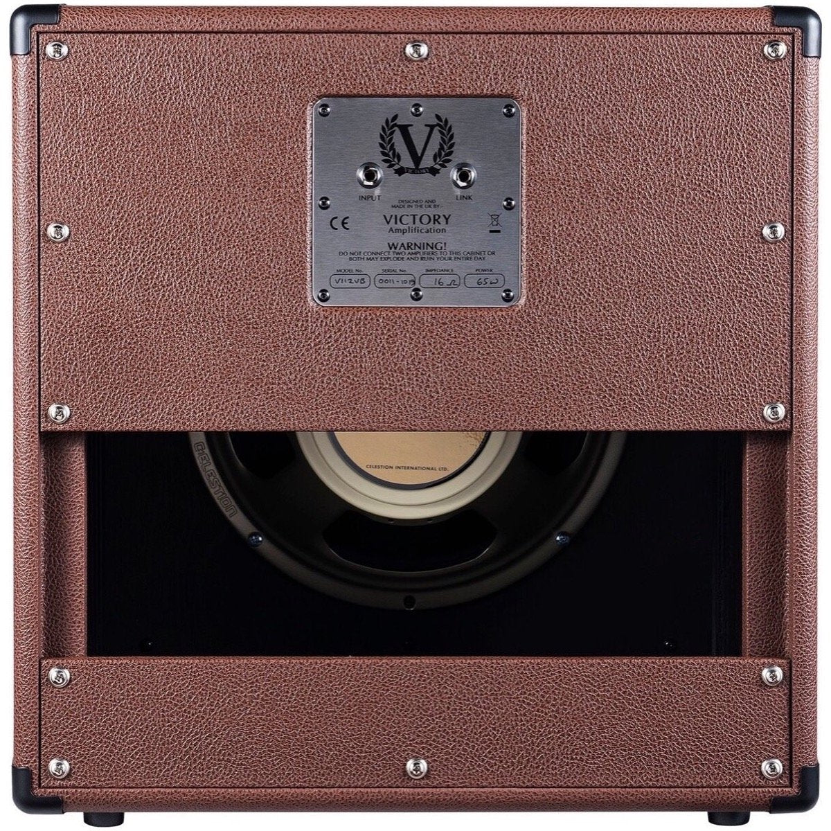 Victory V112-VB Guitar Speaker Cabinet, Brown