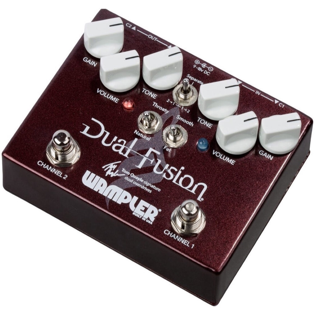 Wampler Dual Fusion Tom Quayle Signature Overdrive Pedal