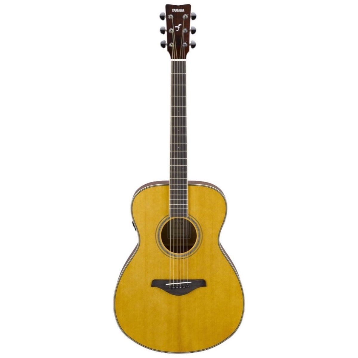 Yamaha FS-TA Concert TransAcoustic Acoustic-Electric Guitar, Vintage Tint