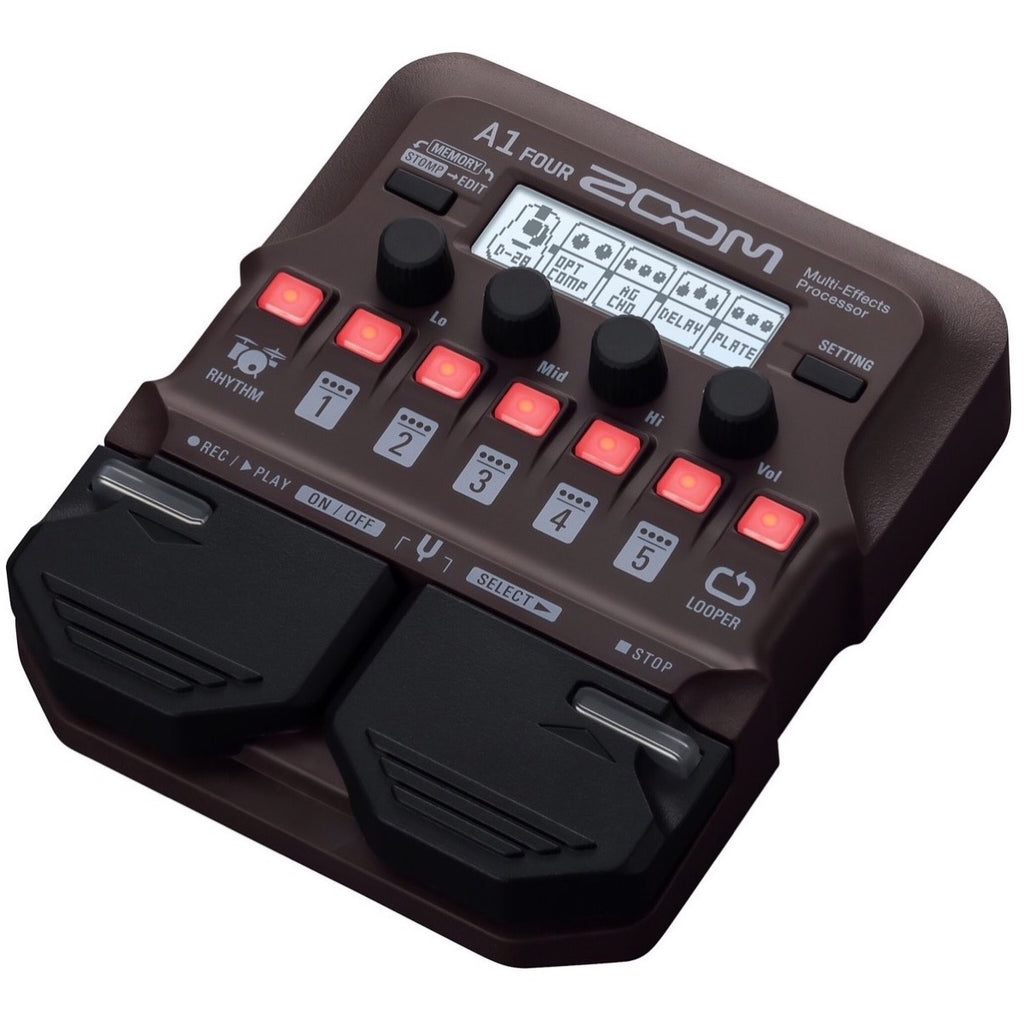 Zoom A1-FOUR Acoustic Multi-Effects Pedal