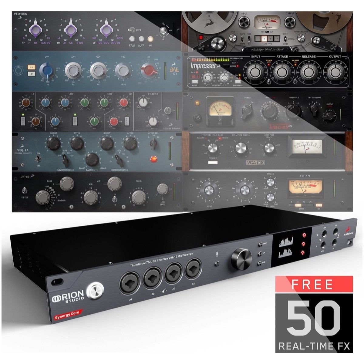 Antelope Audio Orion Studio Synergy Core Thunderbolt and USB Audio Interface