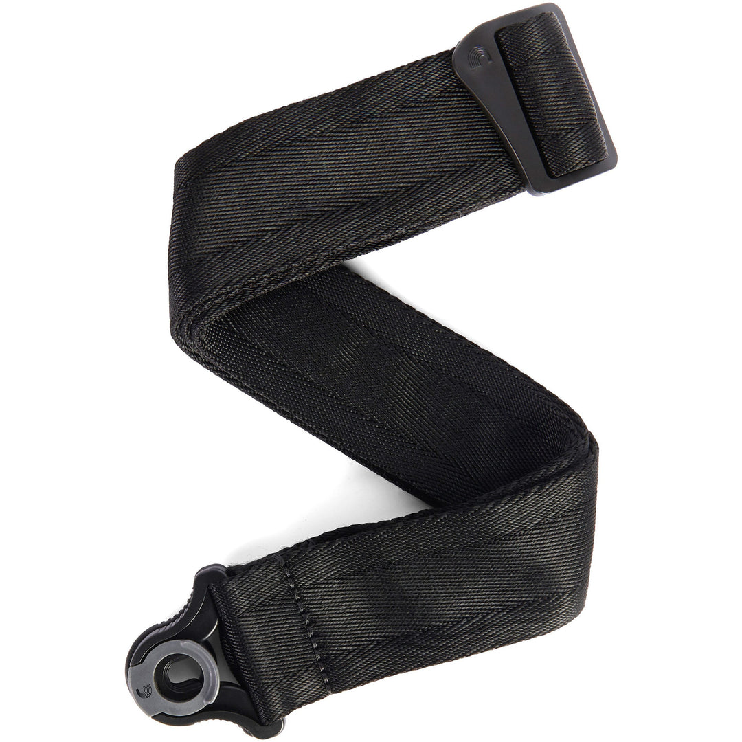 D'Addario Auto-Lock Guitar Strap, Black