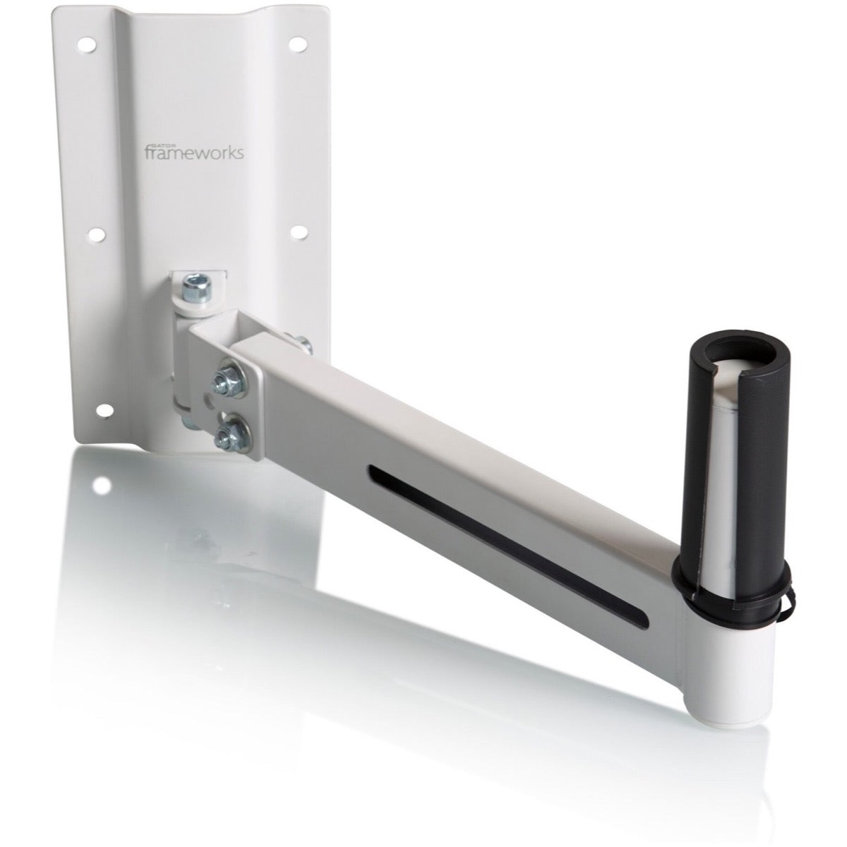 Gator GFW-SPK-WM100 Wall Mount Speaker Stands, Pair , White