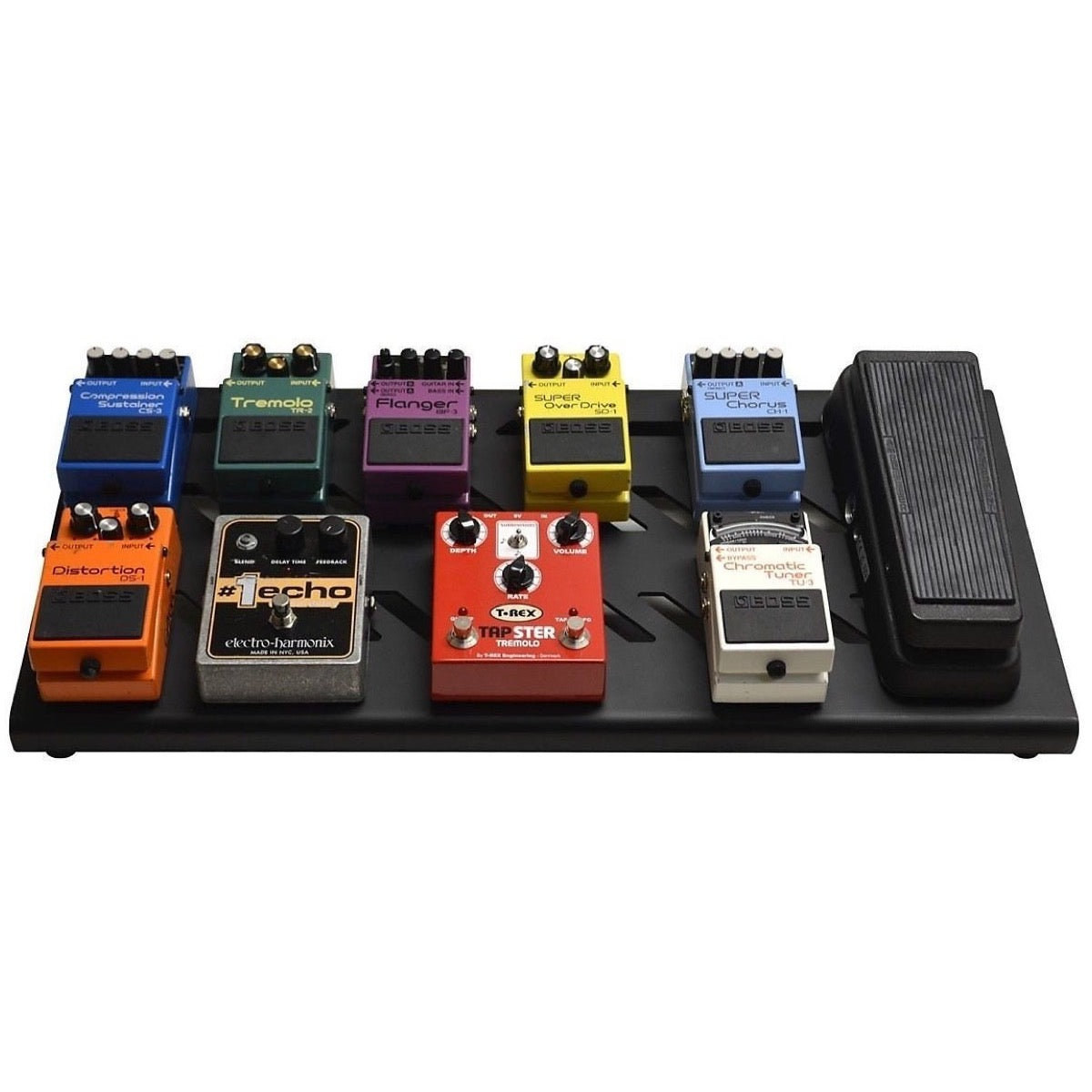 Gator GPB-BAK-1 Aluminum Guitar Pedalboard (with Carry Bag), Black