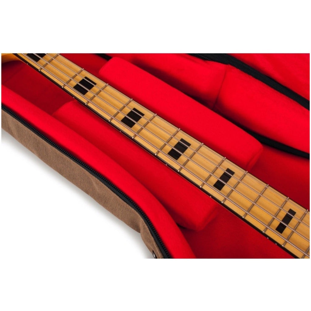 Gator Transit Series Electric Bass Guitar Gig Bag, Tan
