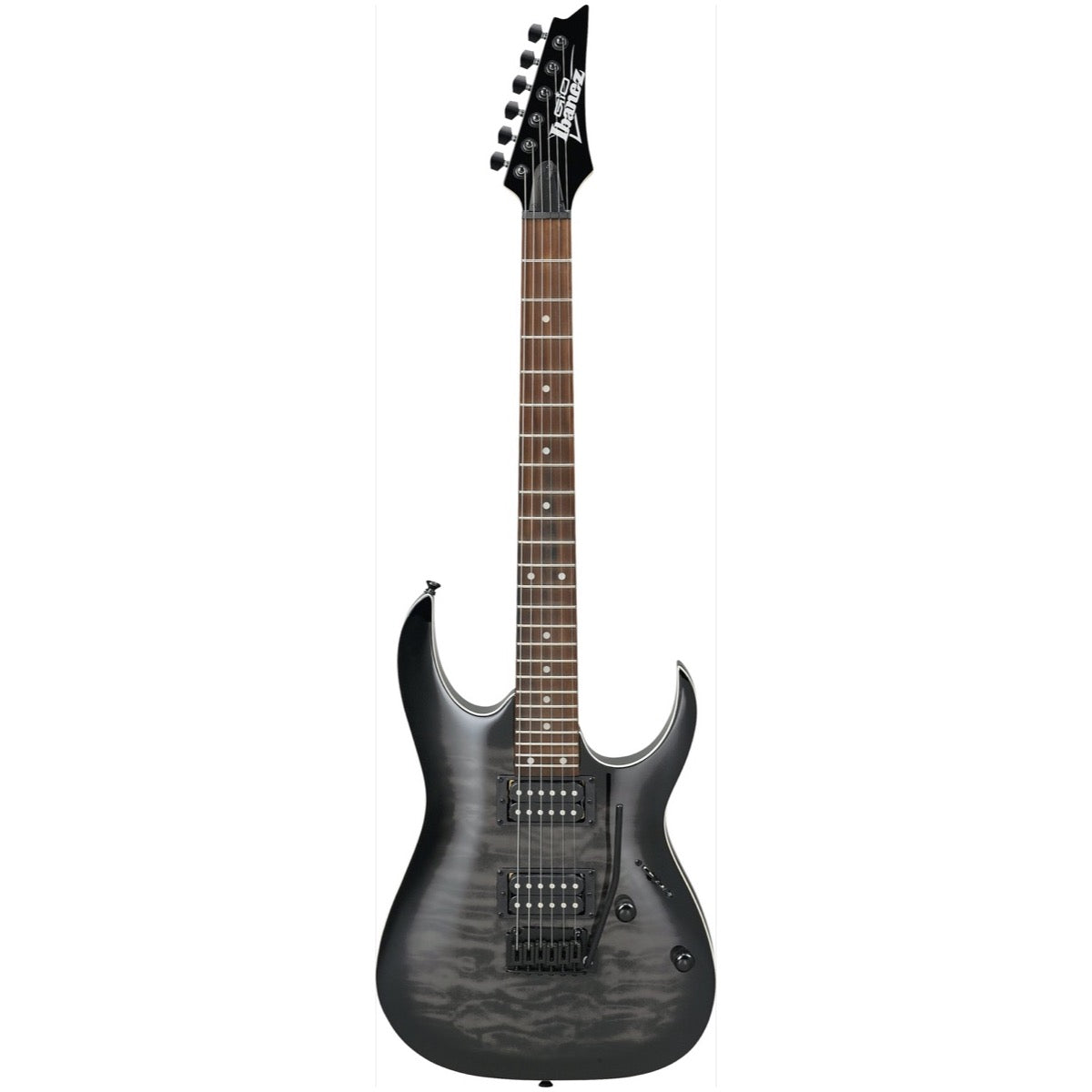 Ibanez GRGA120QA Gio Electric Guitar, Transparent Black Sunburst