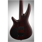 Ibanez SRF700 Portamento Fretless Electric Bass, Brown Burst Flat