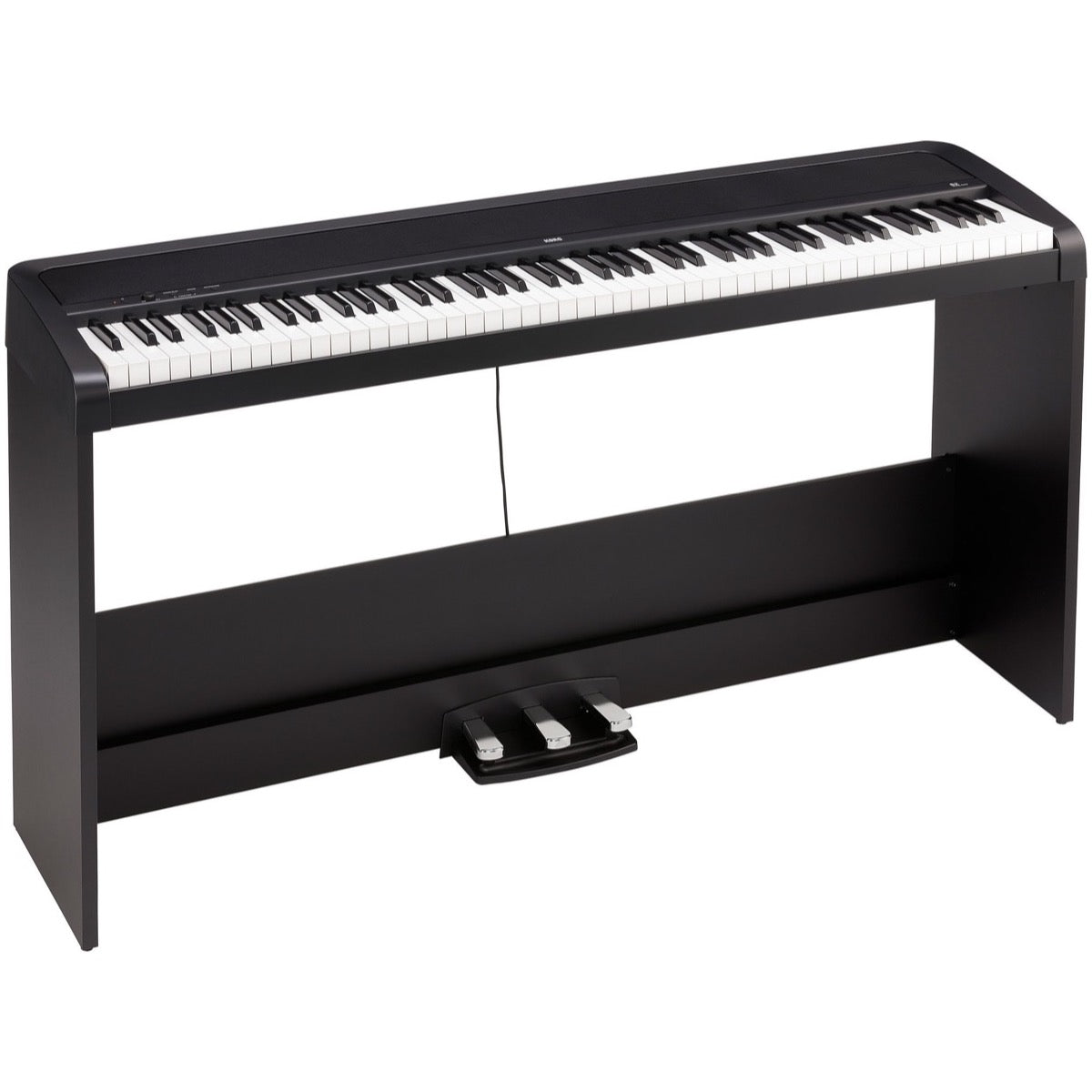 Korg B2 Digital Piano, 88-Key, Black, B2SP, with Stand and Pedal