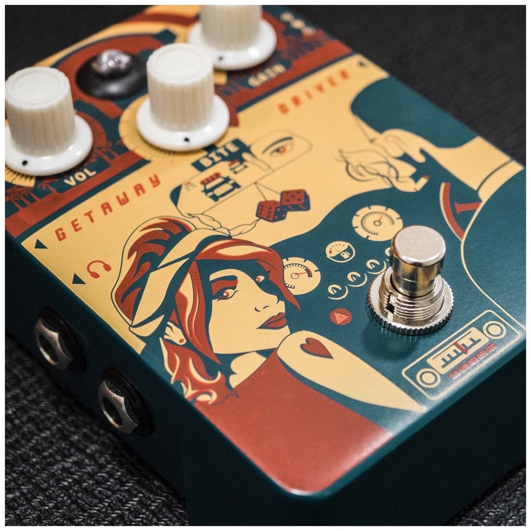 Orange Getaway Driver Pedal