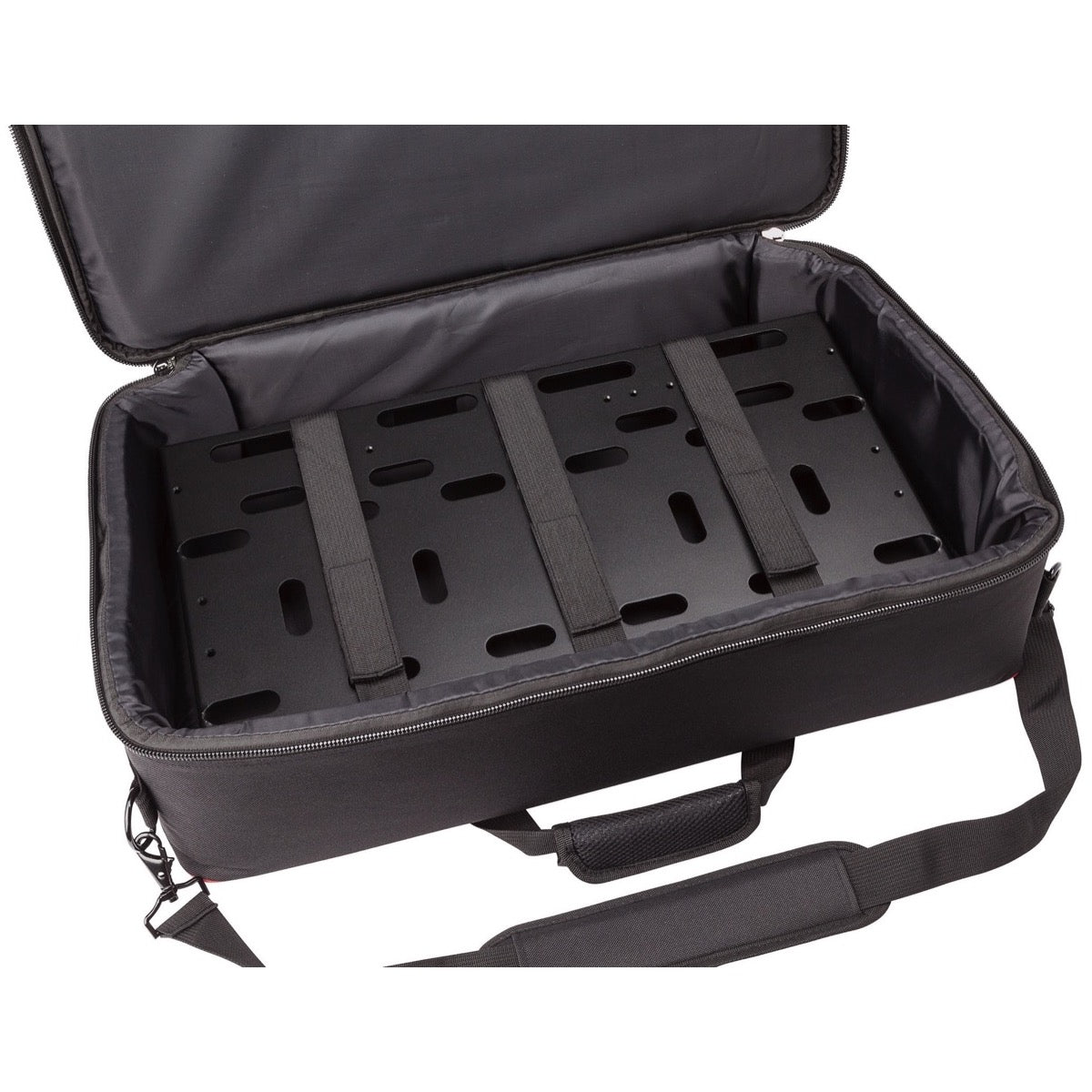 Voodoo Lab Dingbat Medium Pedalboard with Bag, with Pedal Power Plus 2 Power Supply