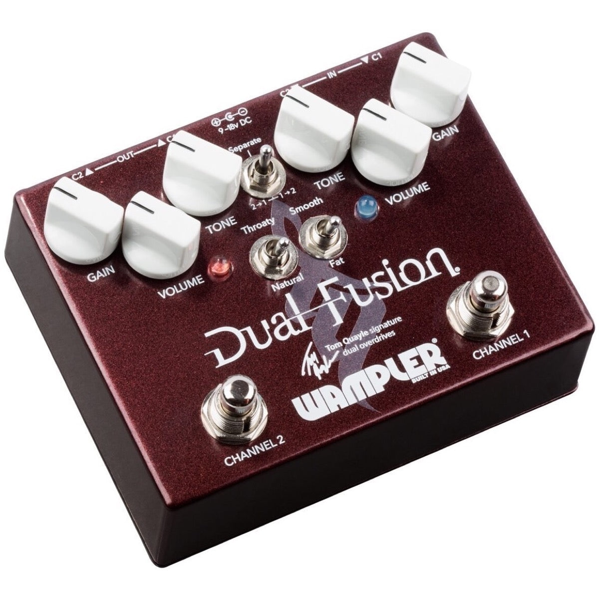 Wampler Dual Fusion Tom Quayle Signature Overdrive Pedal