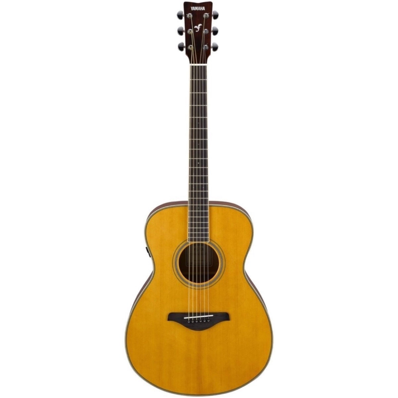 Yamaha FS-TA Concert TransAcoustic Acoustic-Electric Guitar, Vintage Tint