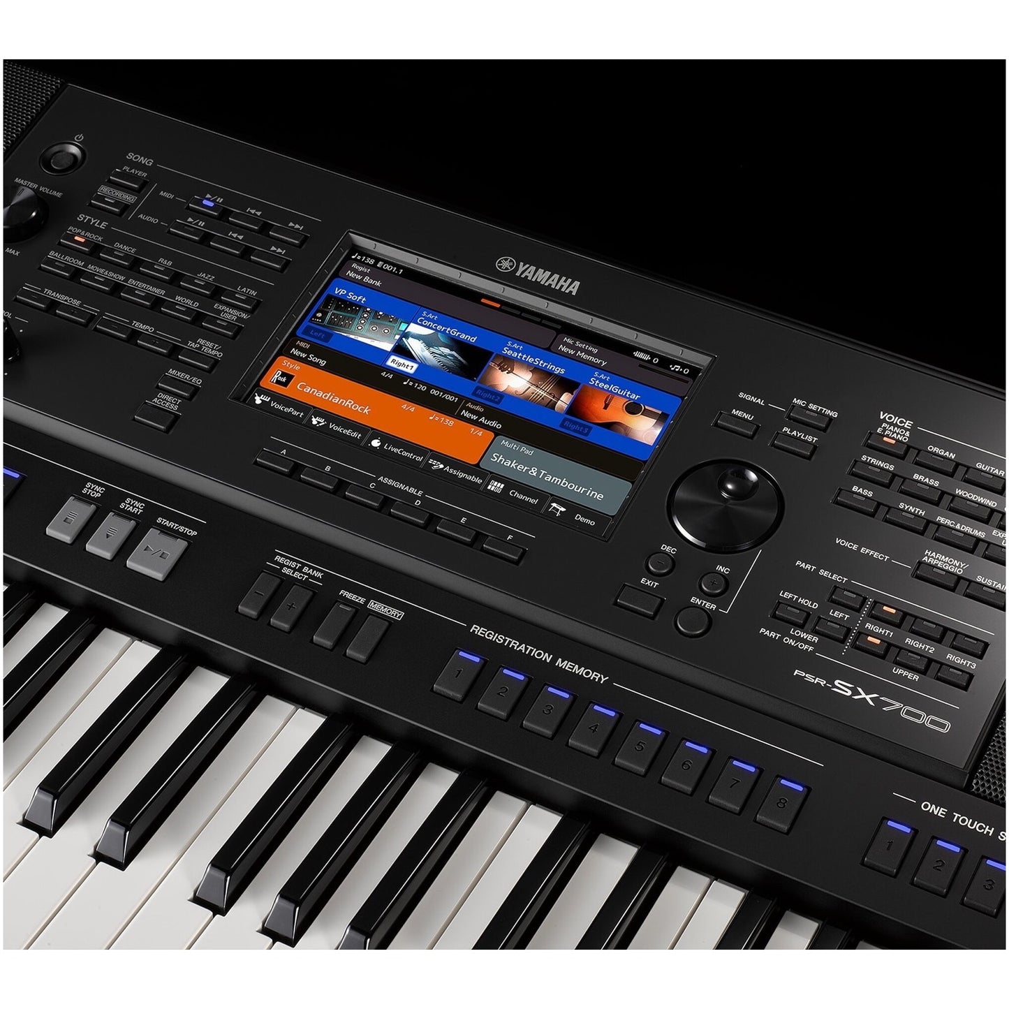 Yamaha PSR-SX700 Keyboard Arranger Workstation