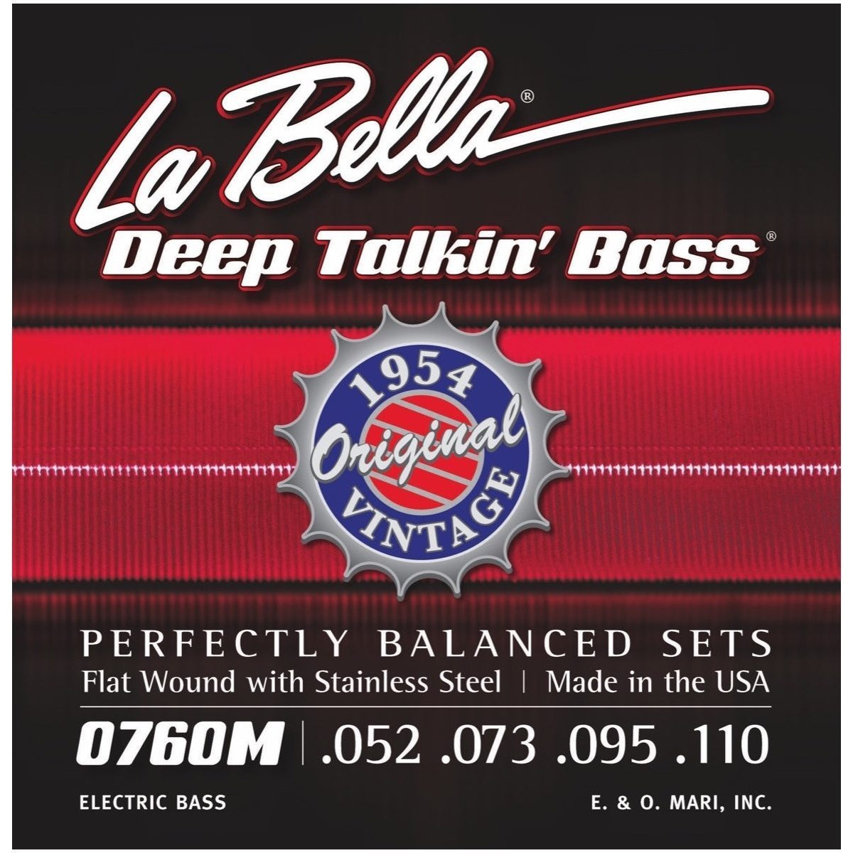 La Bella 0760M Deep Talkin Electric Bass Strings