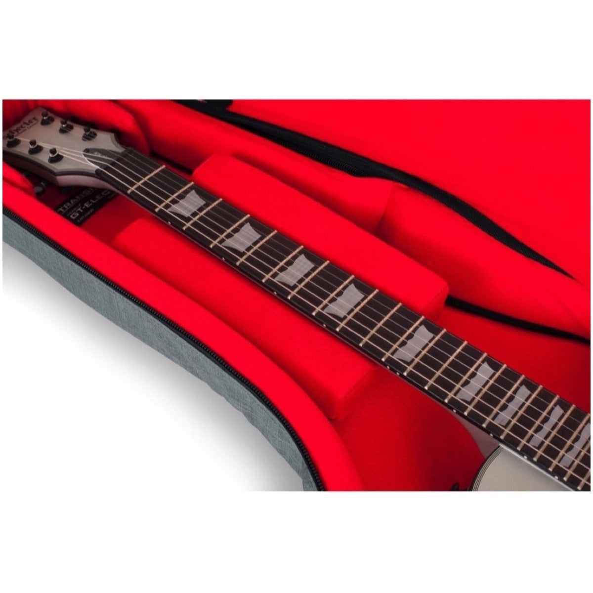 Gator Transit Series Electric Guitar Gig Bag, Light Gray