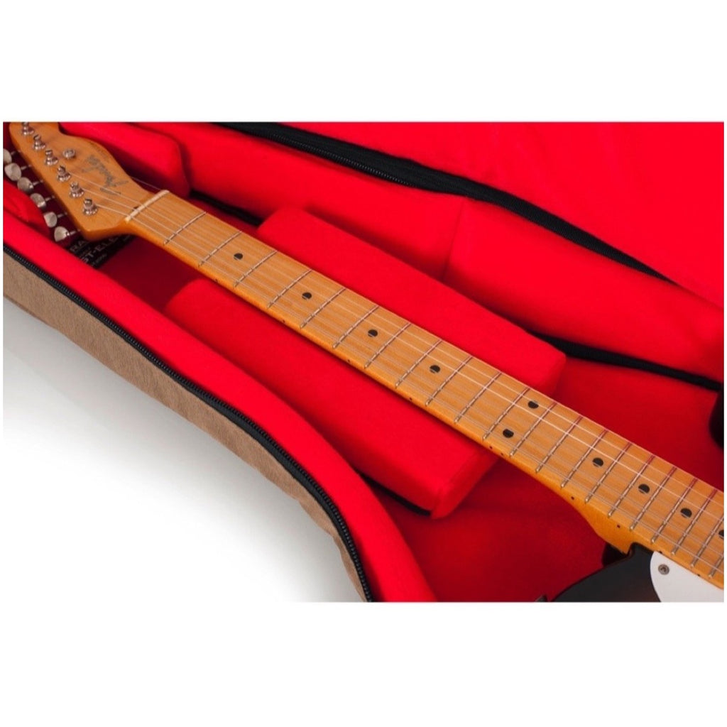 Gator Transit Series Electric Guitar Gig Bag, Tan