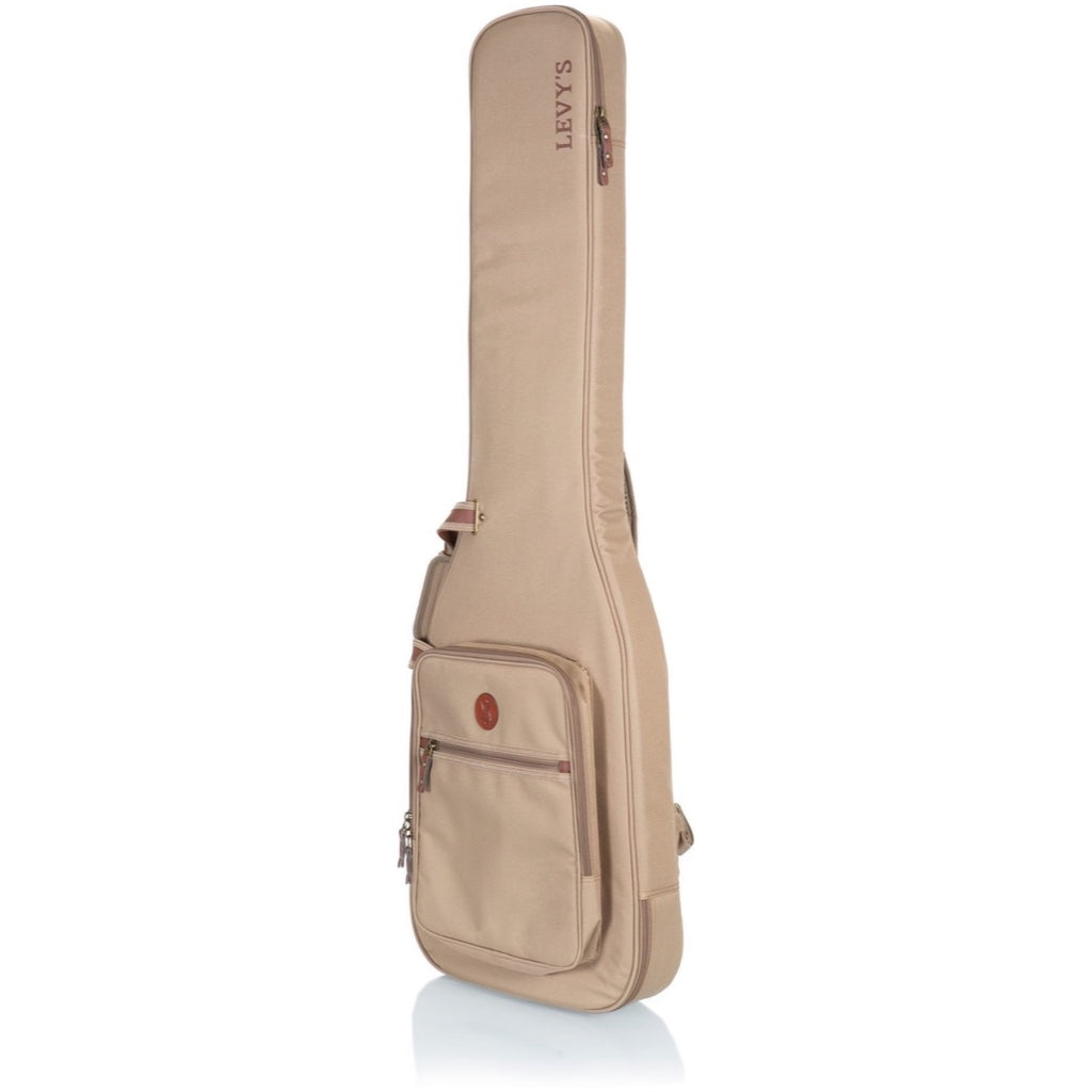 Levy's 200-Series Deluxe Electric Bass Gig Bag, Tan