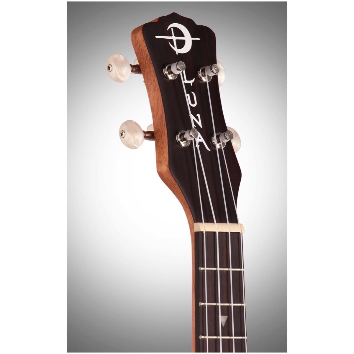 Luna Concert Tattoo Mahogany Ukulele with Gig Bag