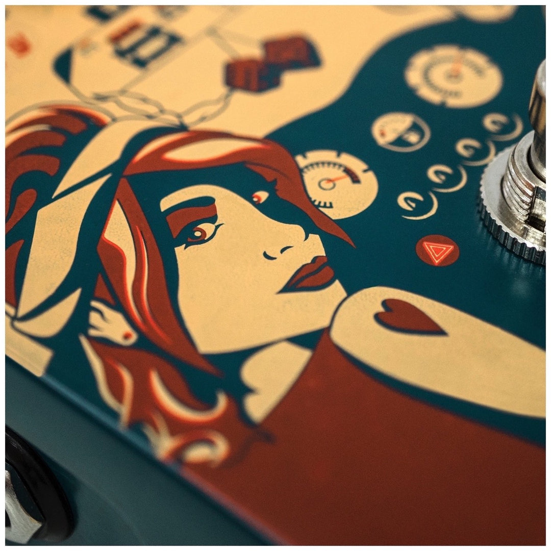 Orange Getaway Driver Pedal