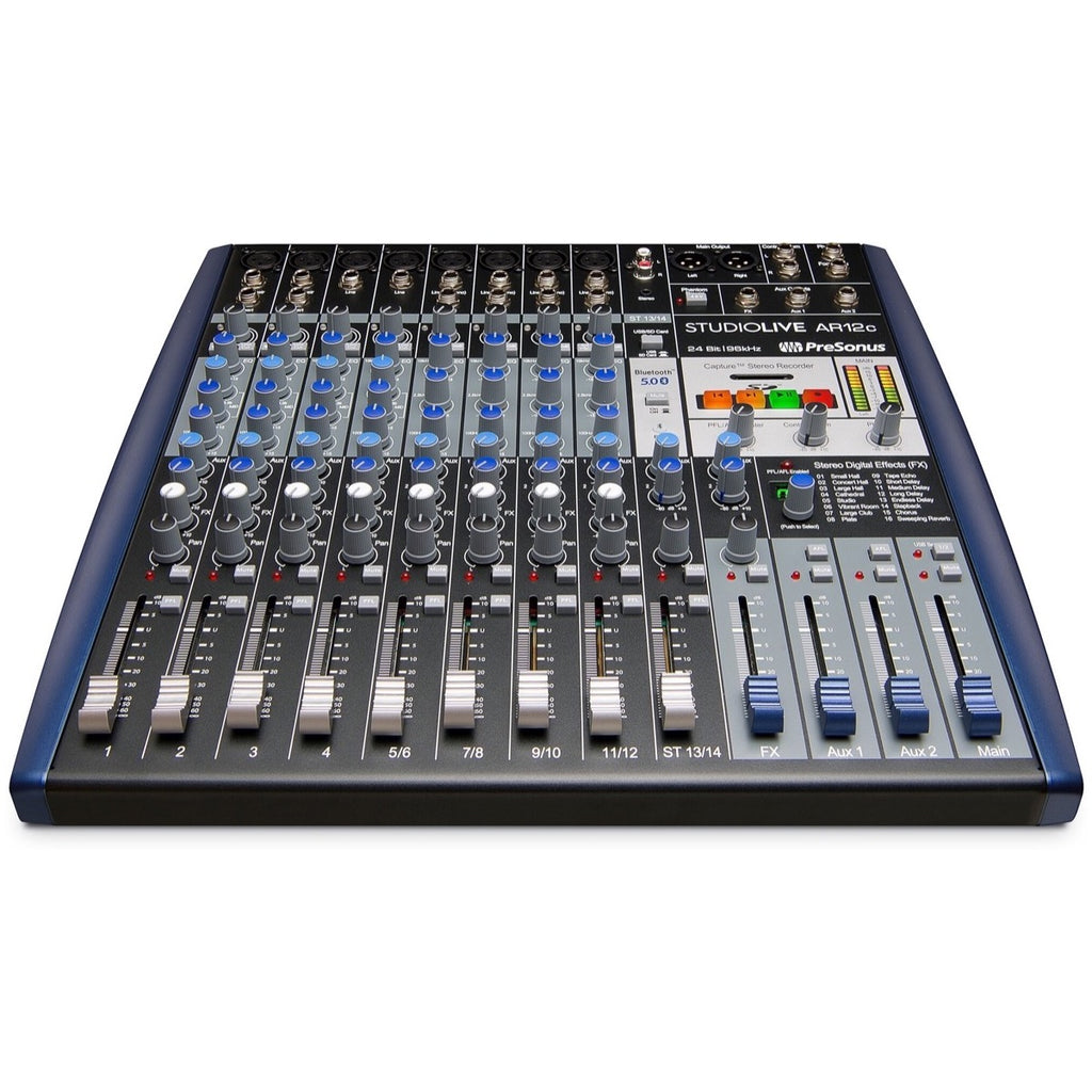 PreSonus StudioLive AR12c USB-C Mixer, 14-Channel