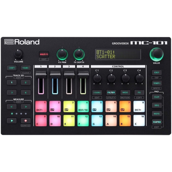 Roland MC-101 Groovebox Music Production Workstation