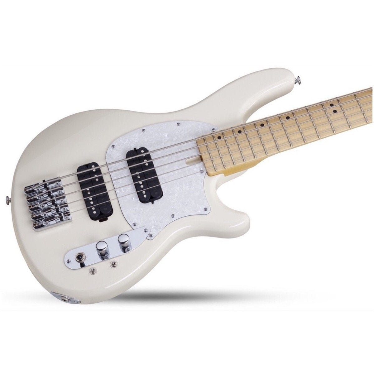 Schecter CV5 Ivory 5-String Electric Bass
