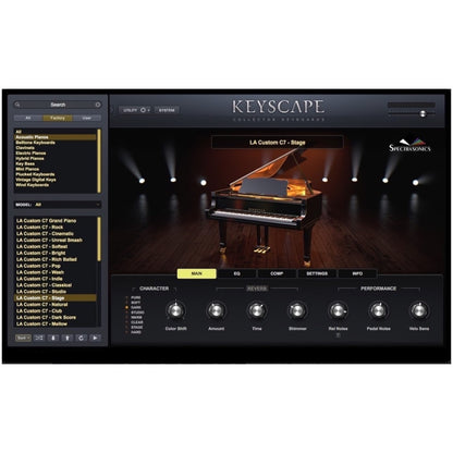 Spectrasonics Keyscape Keyboard Instrument Plug-In Software