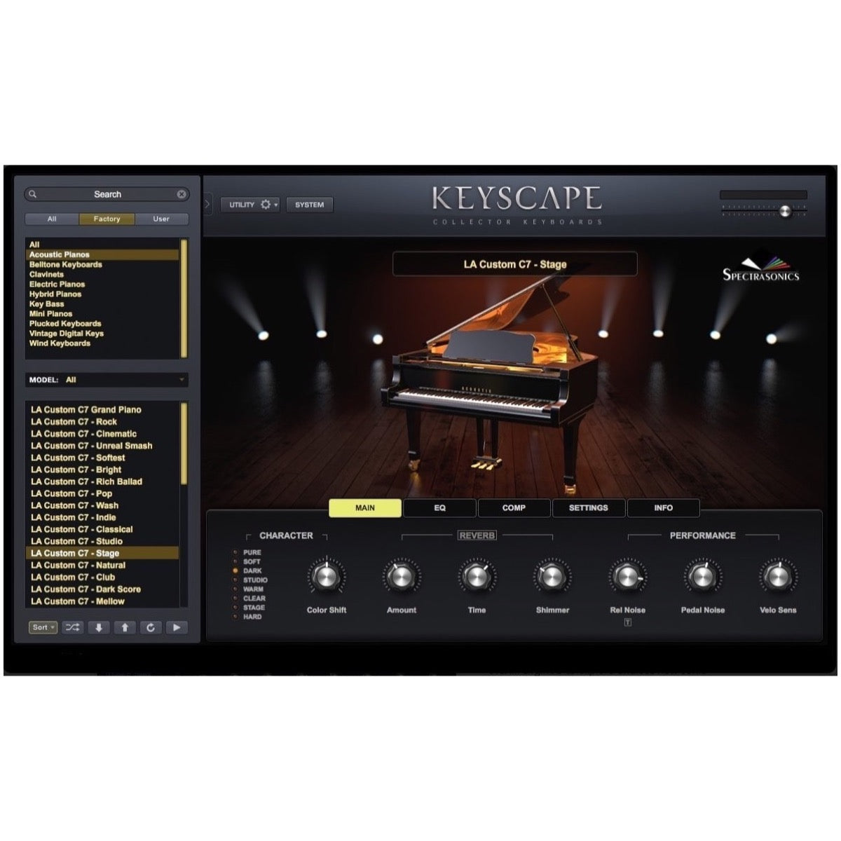 Spectrasonics Keyscape Keyboard Instrument Plug-In Software