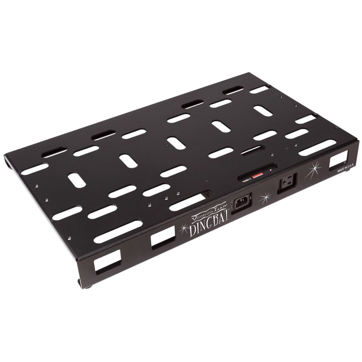 Voodoo Lab Dingbat Medium Pedalboard with Bag, with Pedal Power Plus 2 Power Supply