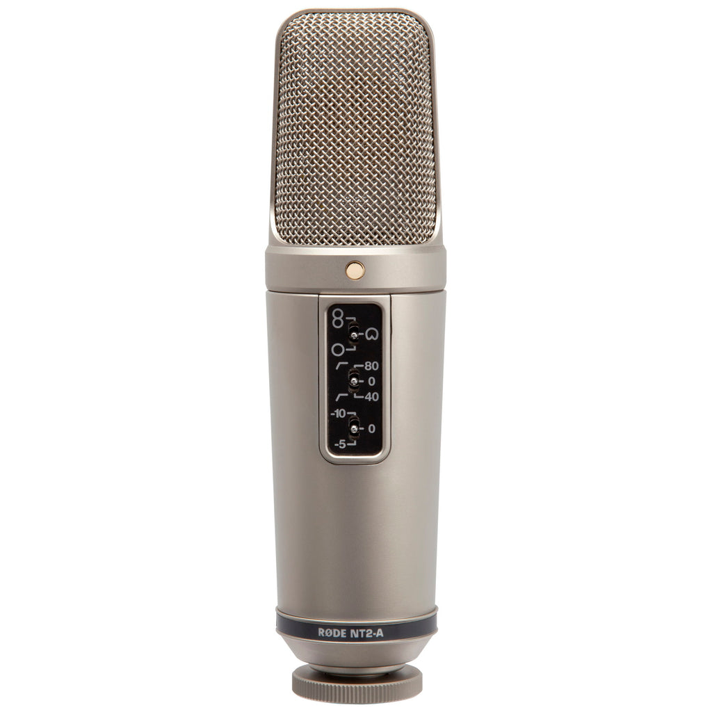 Rode NT2A Variable Pattern Studio Condenser Microphone, Complete Vocal Recording Solution Package