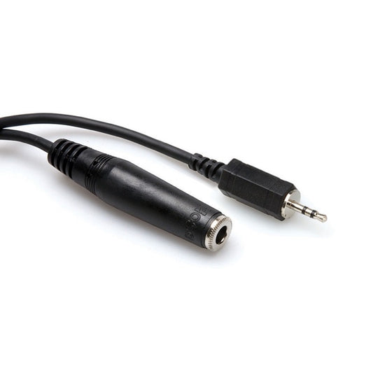 Hosa Straight Mini Plug Headphone Extension Cable, MHE-125, 25 Foot
