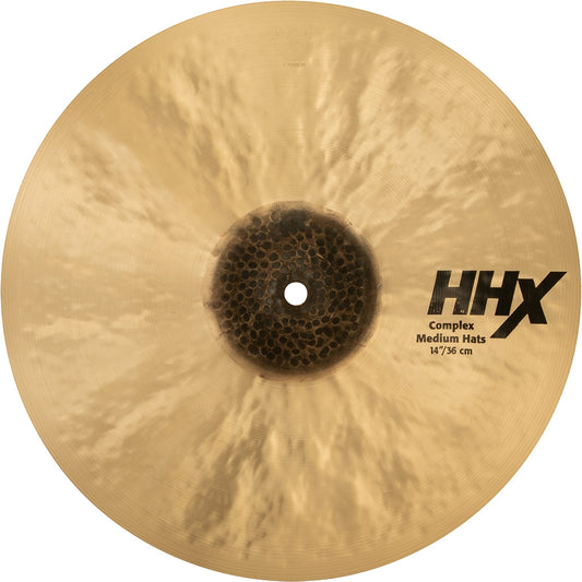 Sabian HHX Complex Medium Hi-Hat Cymbals (Pair), 14 Inch