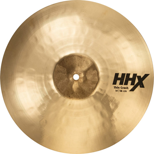 Sabian HHX Thin Crash Cymbal, Brilliant Finish, 14 Inch