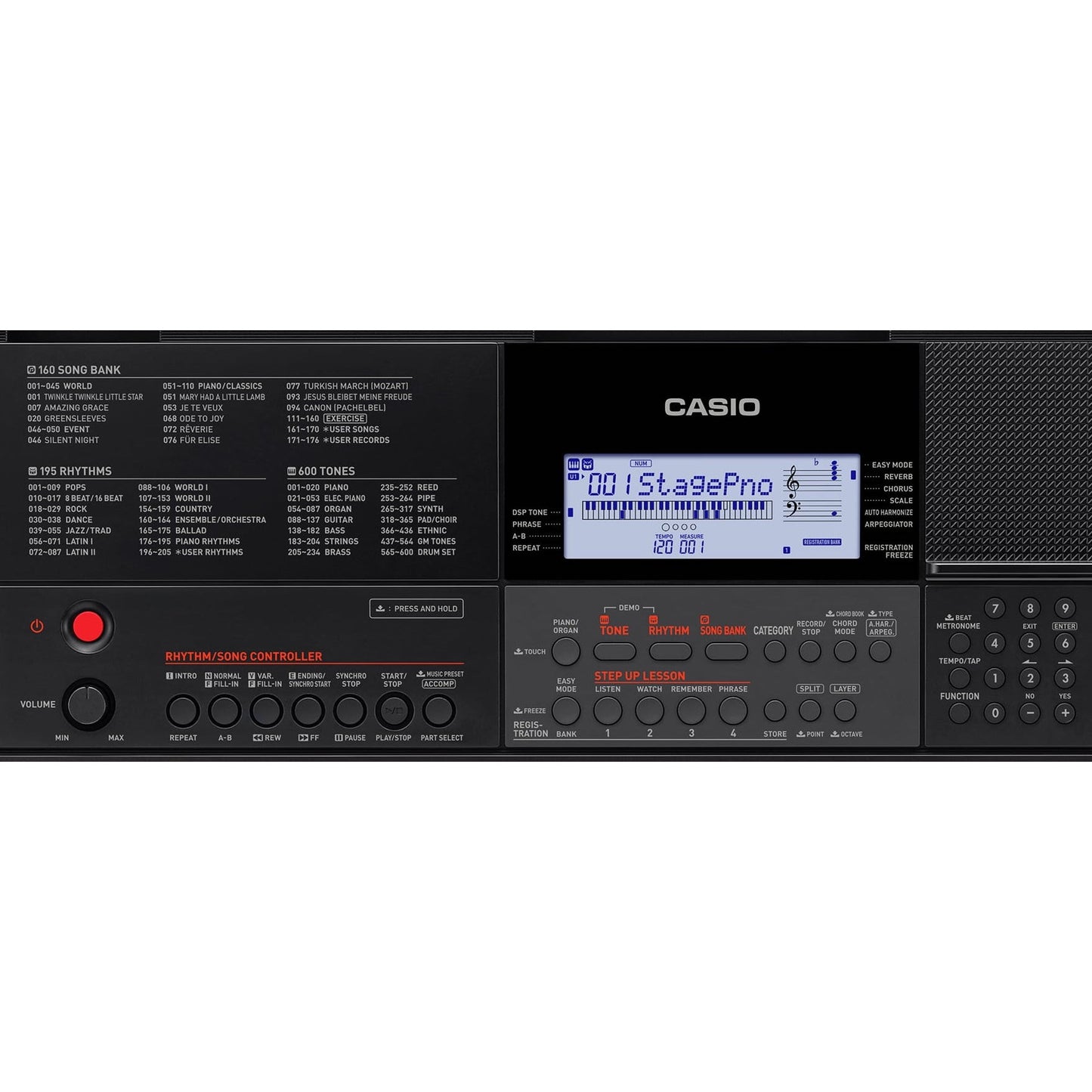 Casio CT-X700 Portable Electronic Keyboard -Details
