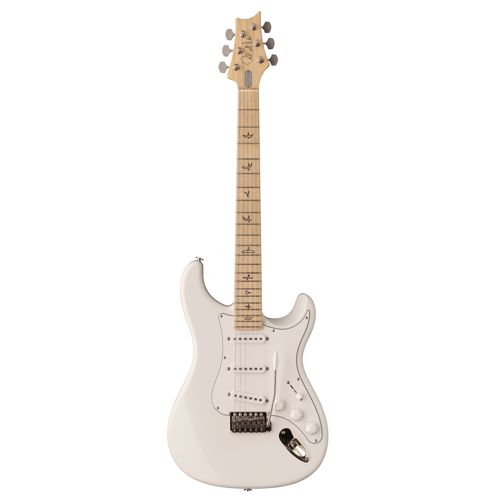 PRS Paul Reed Smith John Mayer Silver Sky Electric Guitar, Maple Fretboard, Frost (with Gig Bag)-2