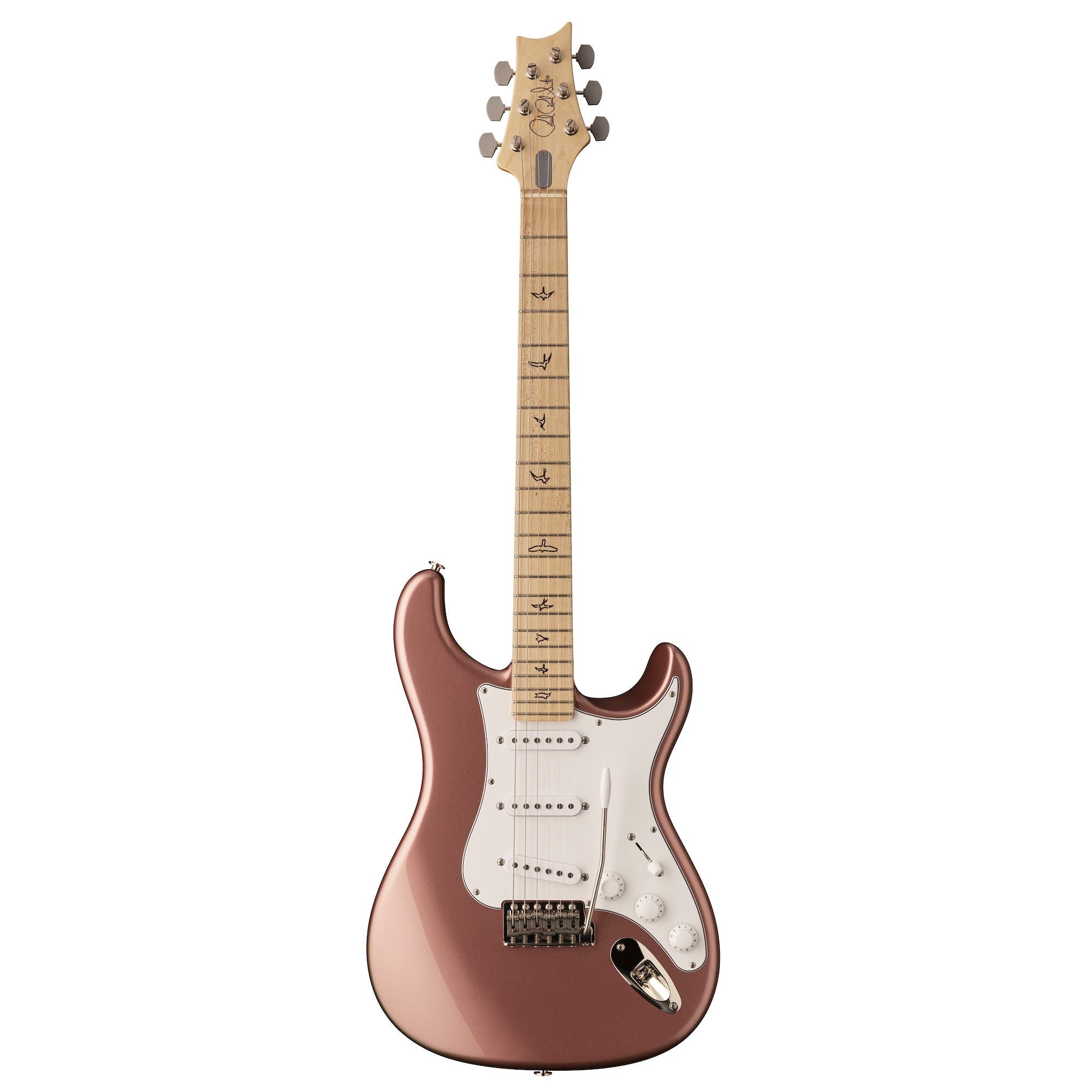 PRS Paul Reed Smith John Mayer Silver Sky Electric Guitar, Maple Fretboard, Midnight Rose (with Gig Bag)-2