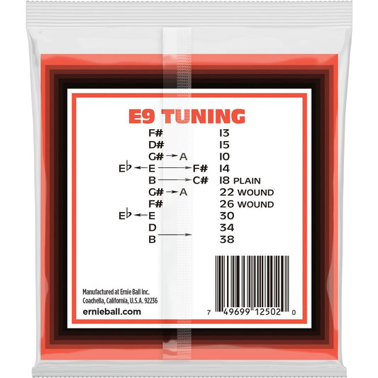 Ernie Ball Pedal Steel Strings, E9 Tuning