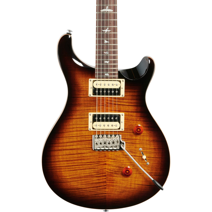 PRS Paul Reed Smith SE Custom 24 Electric Guitar, Black Gold Burst