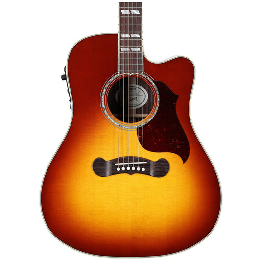 Gibson Songwriter Cutaway Acoustic-Electric Guitar (with Case), Rosewood Burst