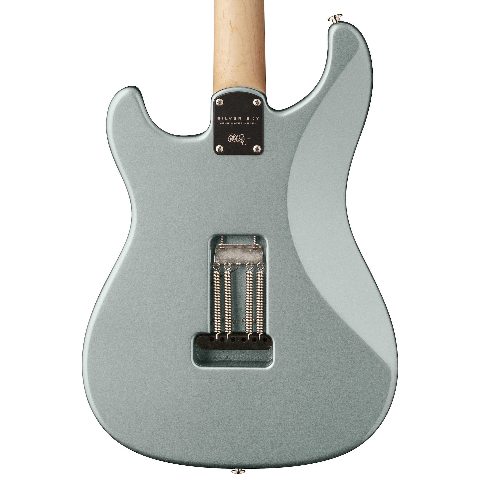 PRS Paul Reed Smith John Mayer Silver Sky Electric Guitar, Maple Fretboard, Polar Blue (with Gig Bag)-4