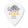 Dunlop 468 Tortex Flex Jazz III Guitar Picks, 12-Pack, .73mm